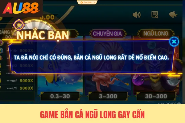 Game bắn cá ngũ long gay cấn